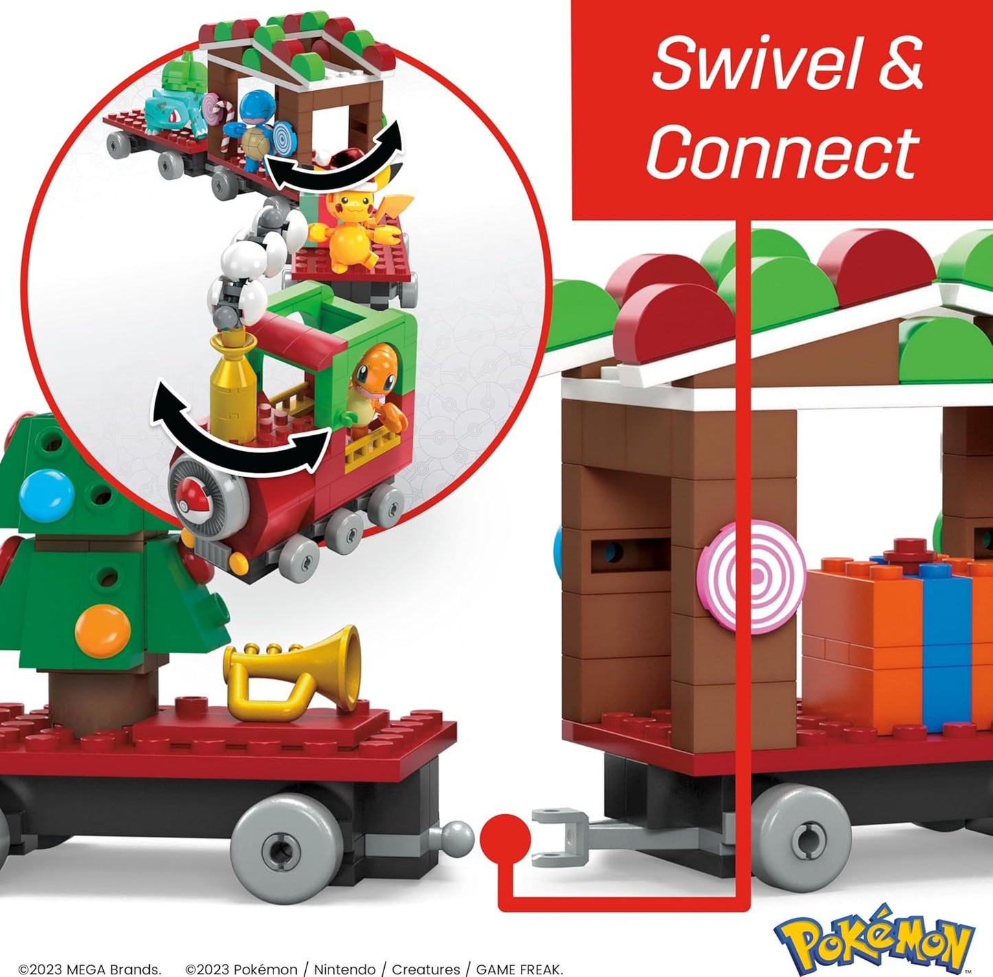 MEGA MCX Pokemon Holiday Train