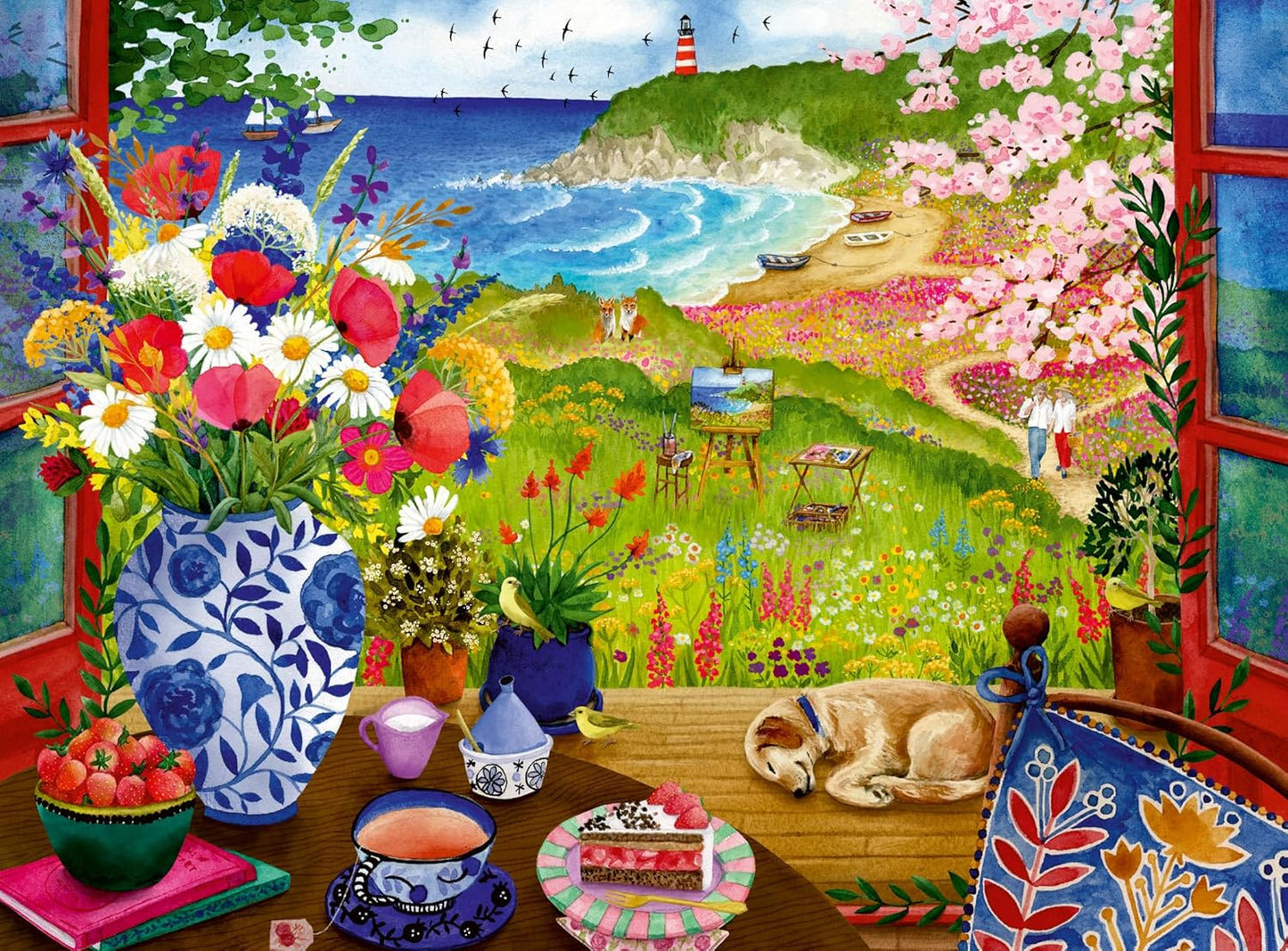 View Out The Window 100pc Puzzle