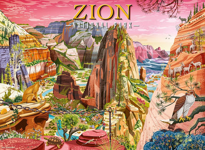 Zion National Park 500pc Puzzle