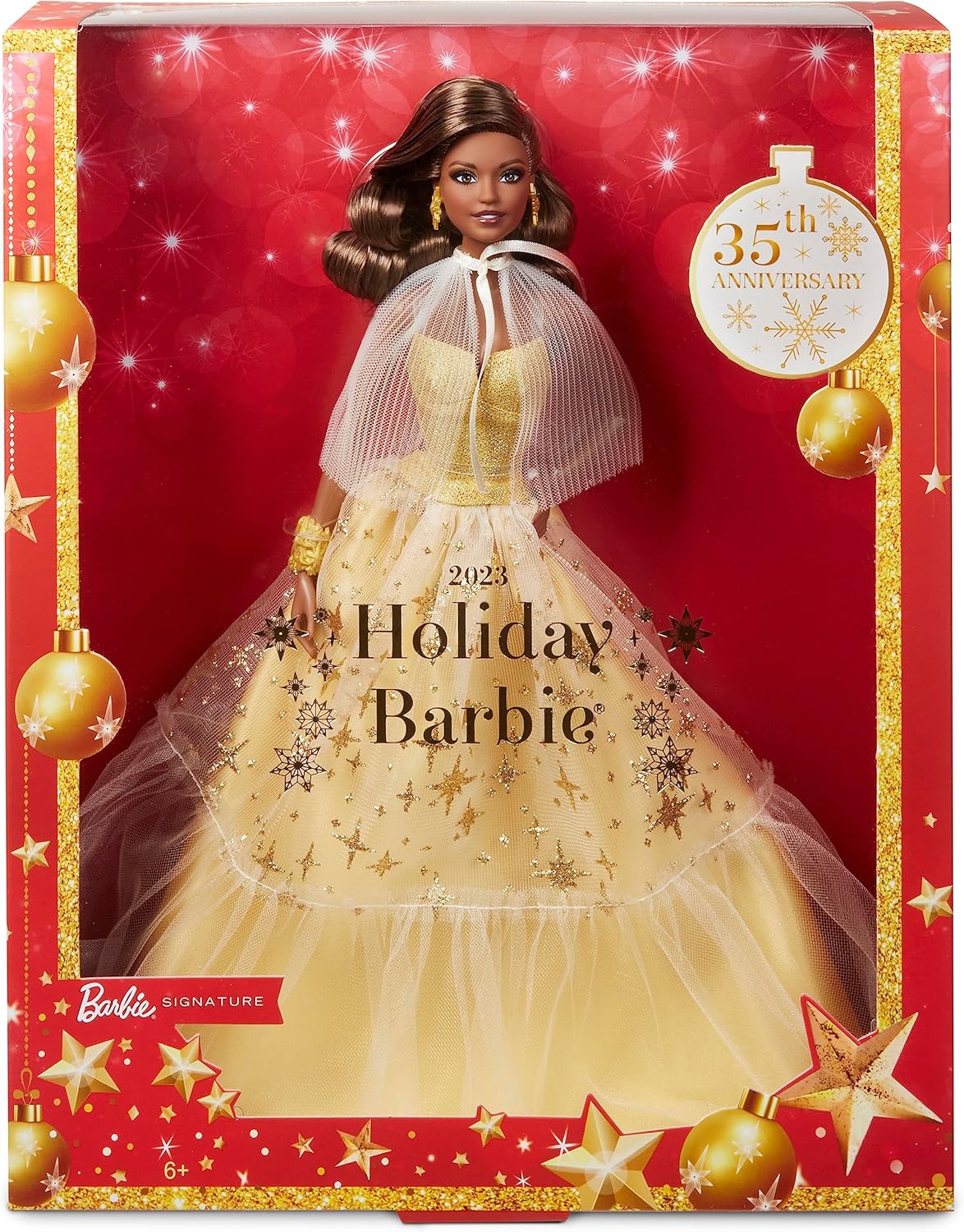 *Barbie Signature 2023 Holiday Barbie Black