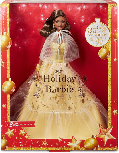 *Barbie Signature 2023 Holiday Barbie Black