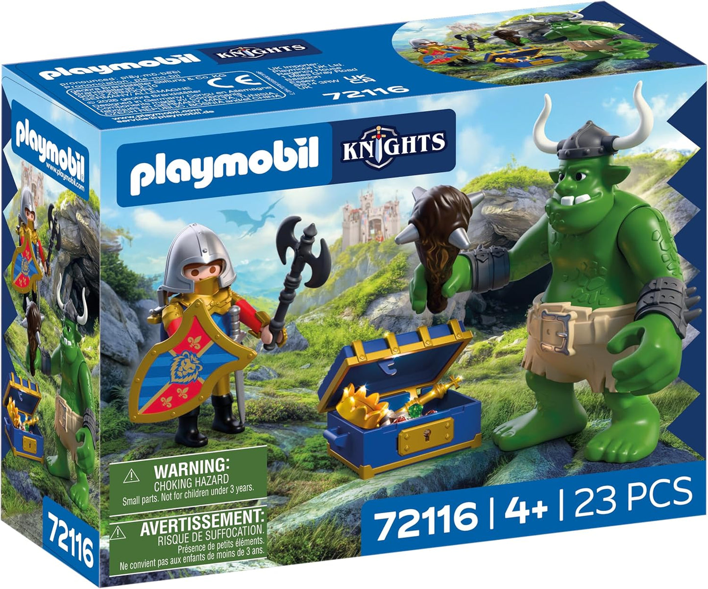 Troll with Lion Knight Treasure (PM-72116)