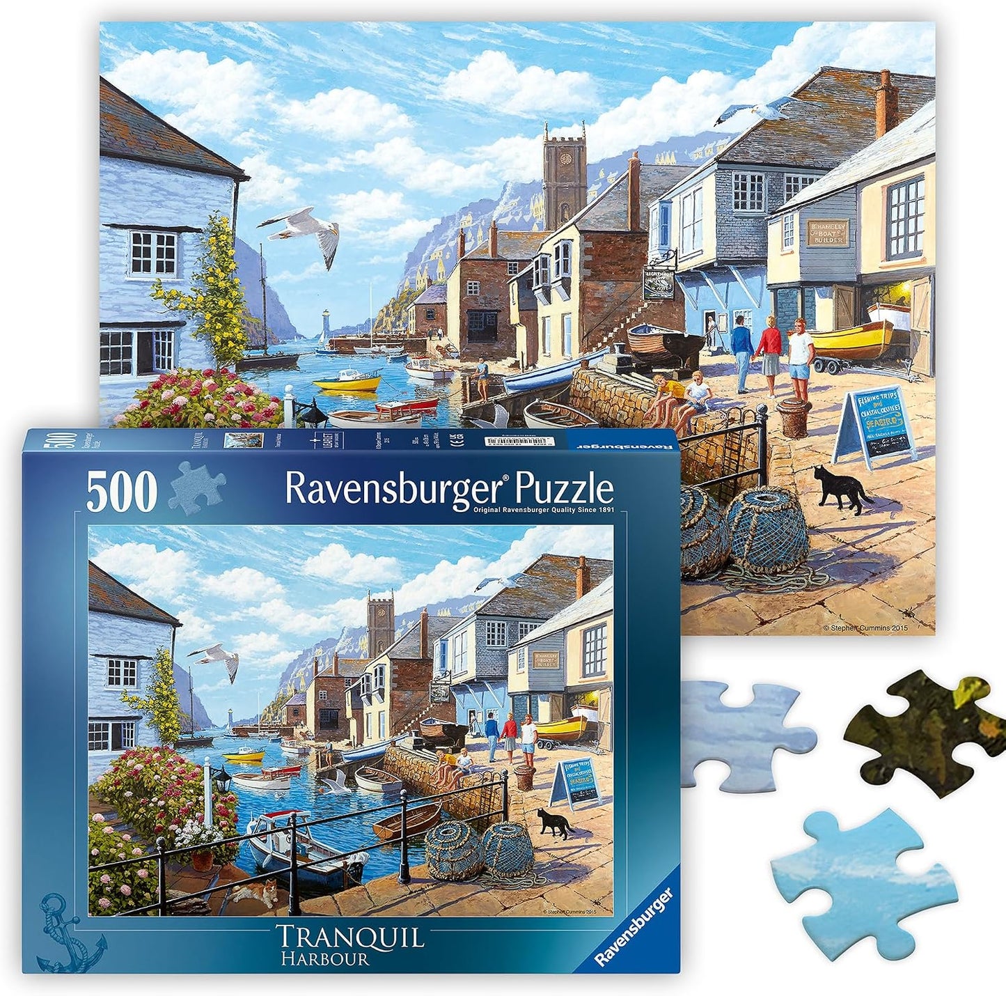 Tranquil Harbour 500 Pc Puzzle