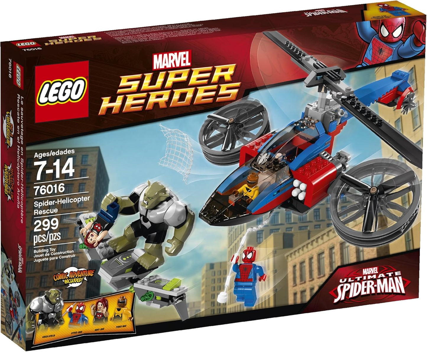LEGO® Marvel Spider-Helicopter Rescue (76016) (Retired)