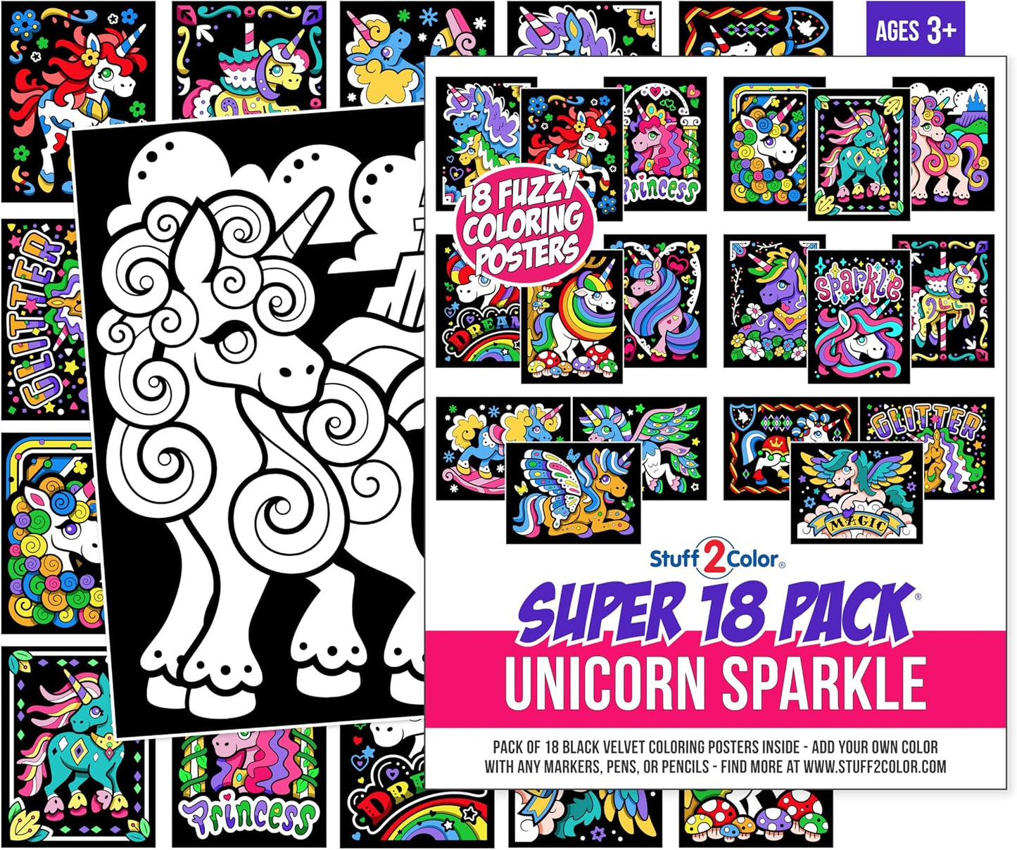 Unicorn Sparkle 18pk