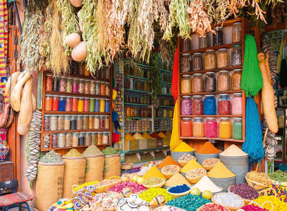 Colorful Spices, Morocco 500pc Puzzle