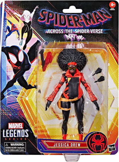 Marvel Legends Jessica Drew Spider-Woman Across the Spider-Verse 6-Inch Action Figure