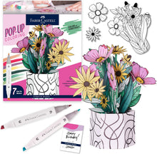 Pop Up Coloring Wildflower Bunch