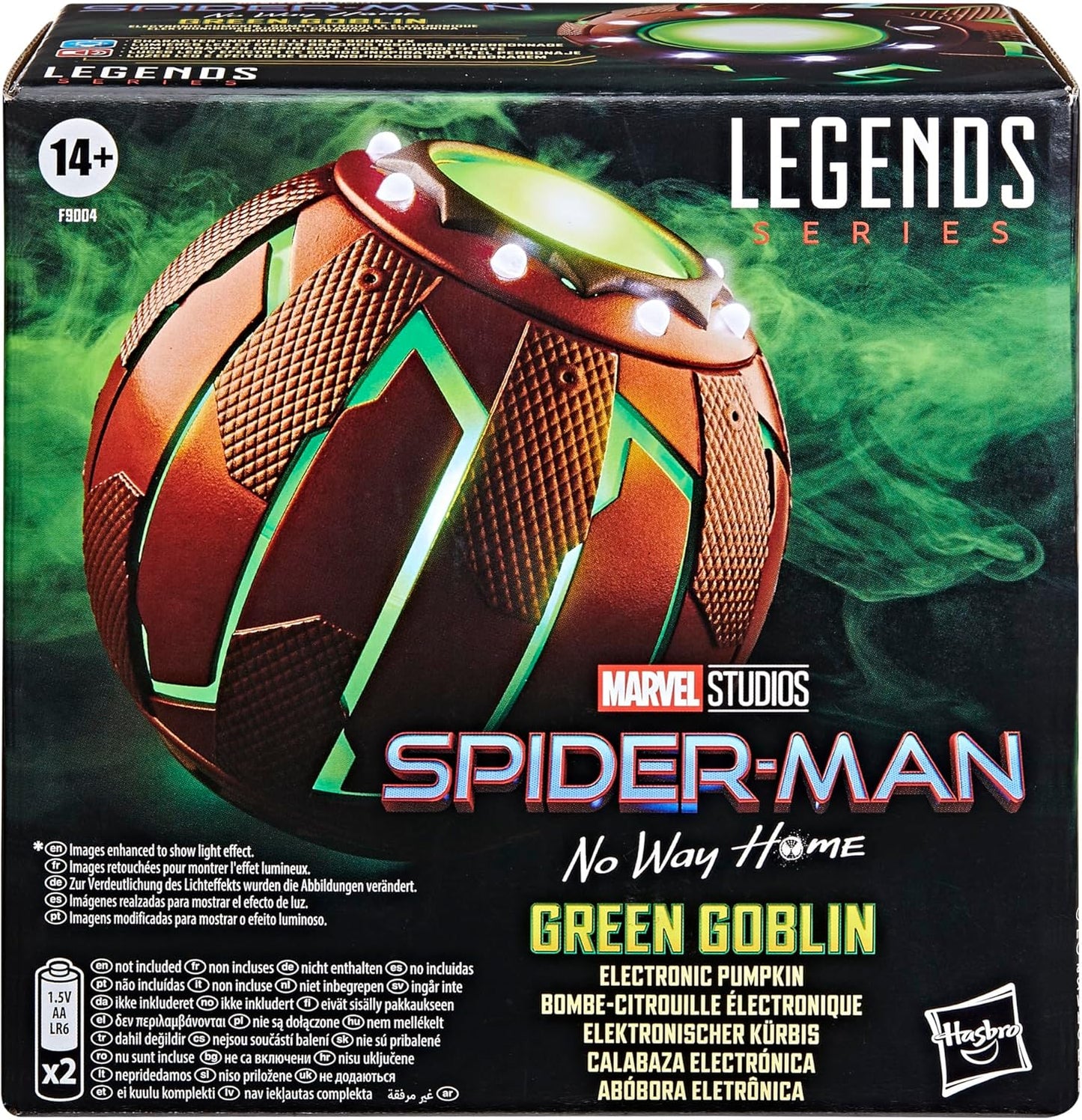 Marvel Legends Green Goblin Electronic Pumpkin Prop Replica Spider-Man No Way Home