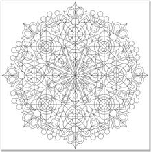 Adult Coloring Book Kaleidoscope Designs
