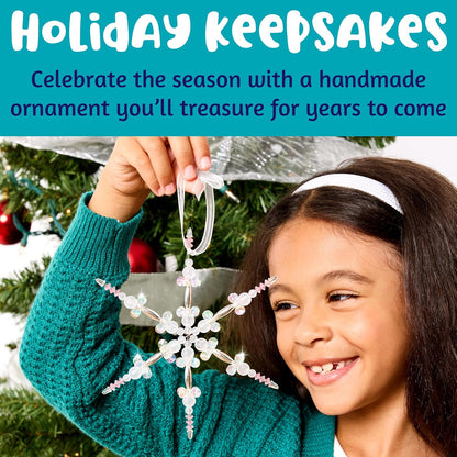 Beaded Snowflake Ornaments