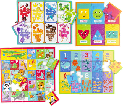 4-in-1 Learning Puzzle Set