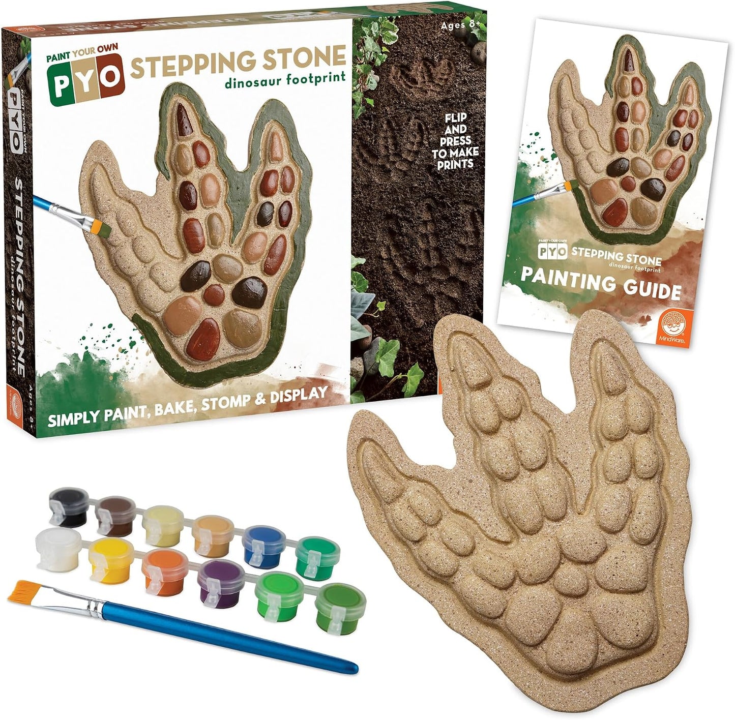 Pyo: Stepping Stone: Dinosaur Footprint