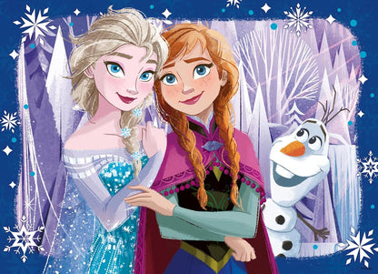 Disney Frozen 4x100pc XXL Puzzle