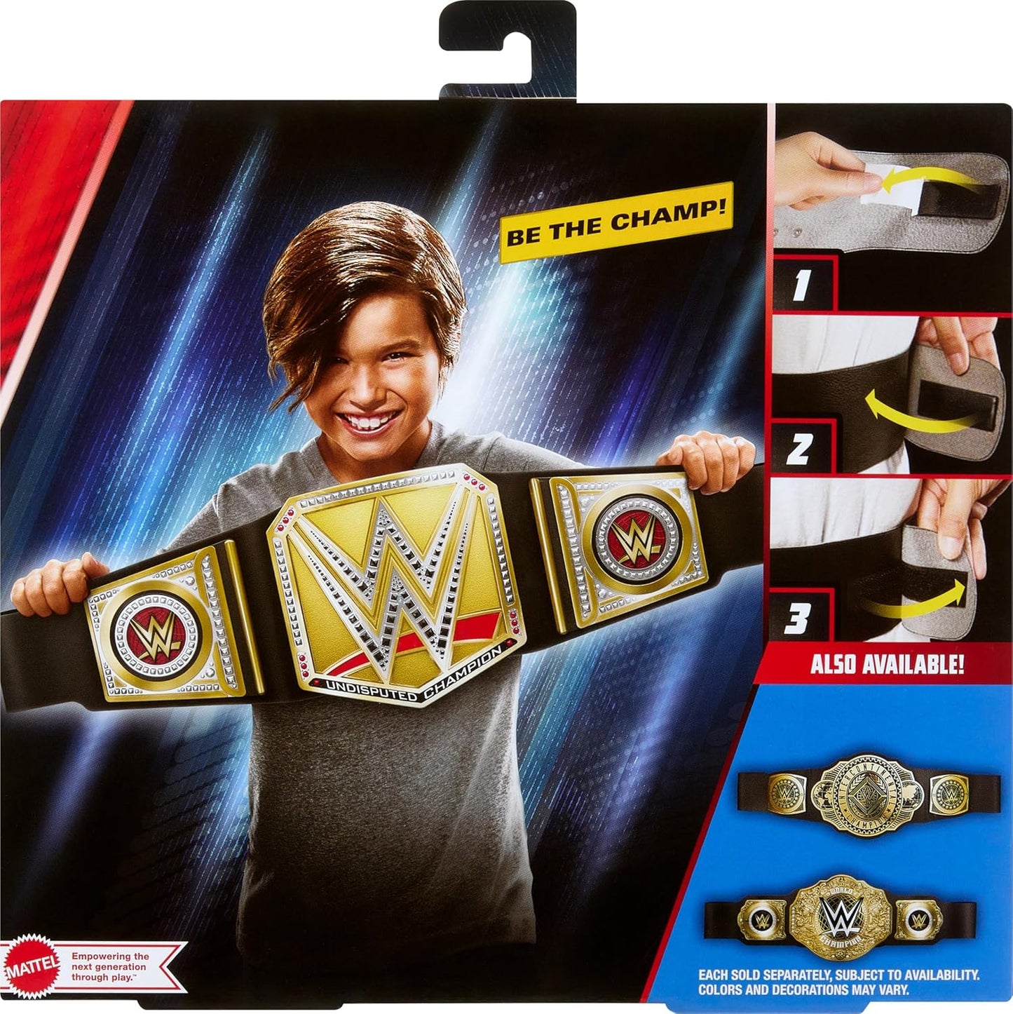 WWE Championship Title Belt New Undisputed World Title