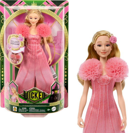 Wicked Singing Glinda Fashion Doll - Posable With Removable Movie Fashions & Accessories