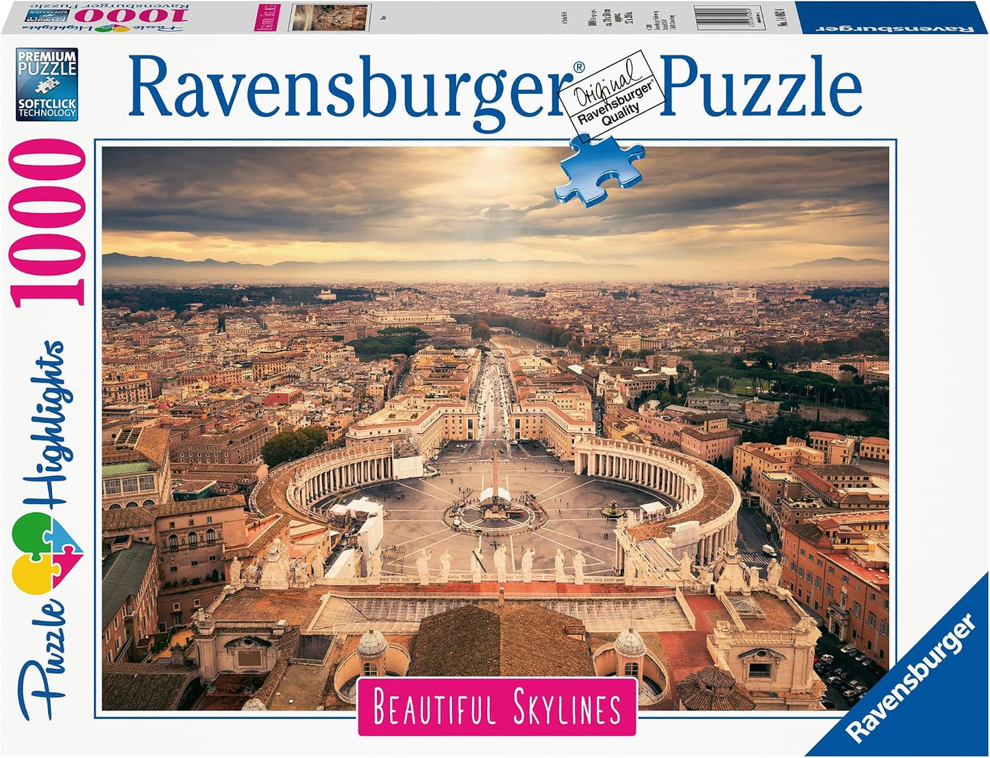 Beautiful Skylines Rome 1000pc Puzzle