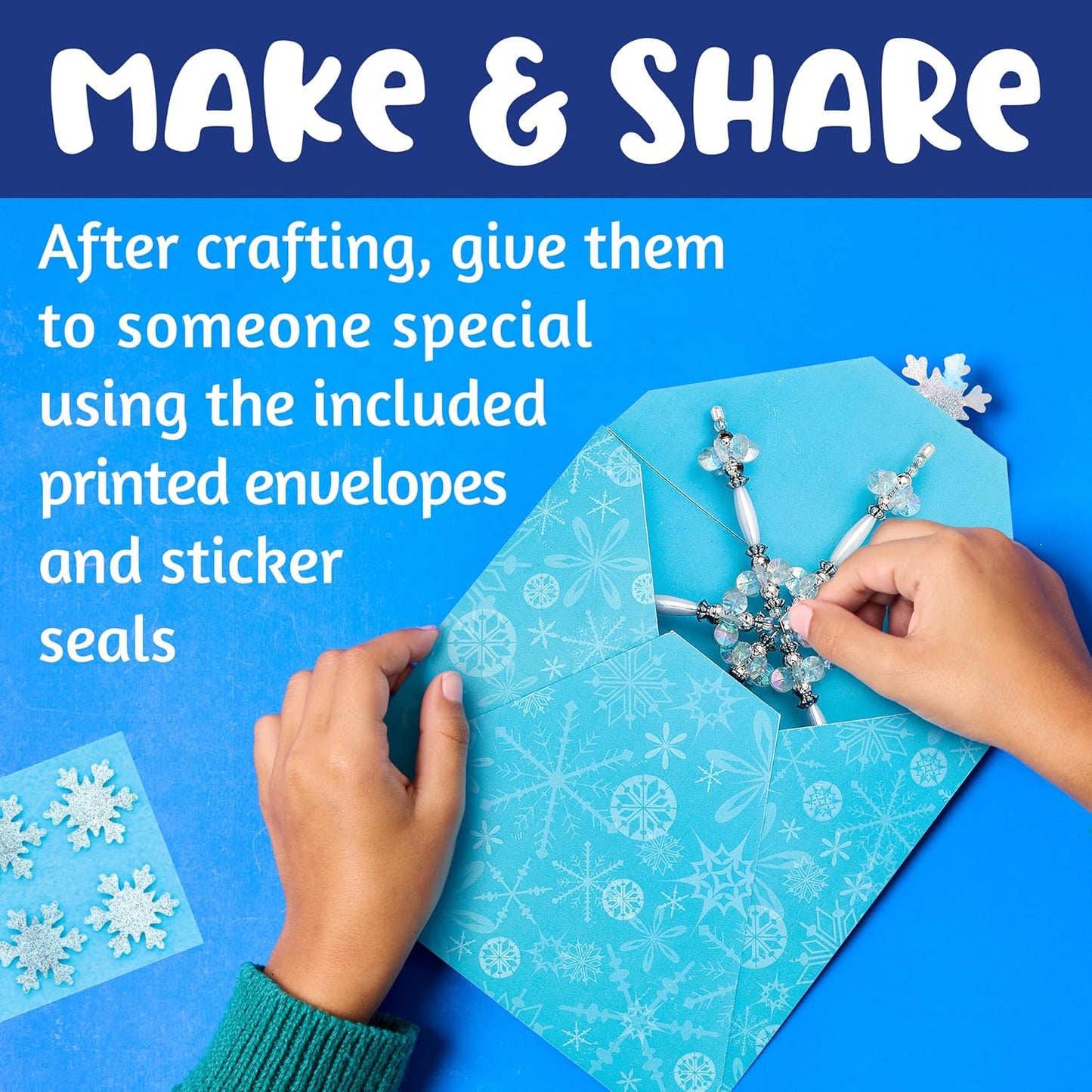 Beaded Snowflake Ornaments