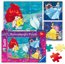 Disney Princess 3x49pc