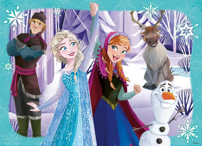 Disney Frozen 4x100pc XXL Puzzle