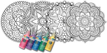 Joy of Coloring Stained Glass Mandalas