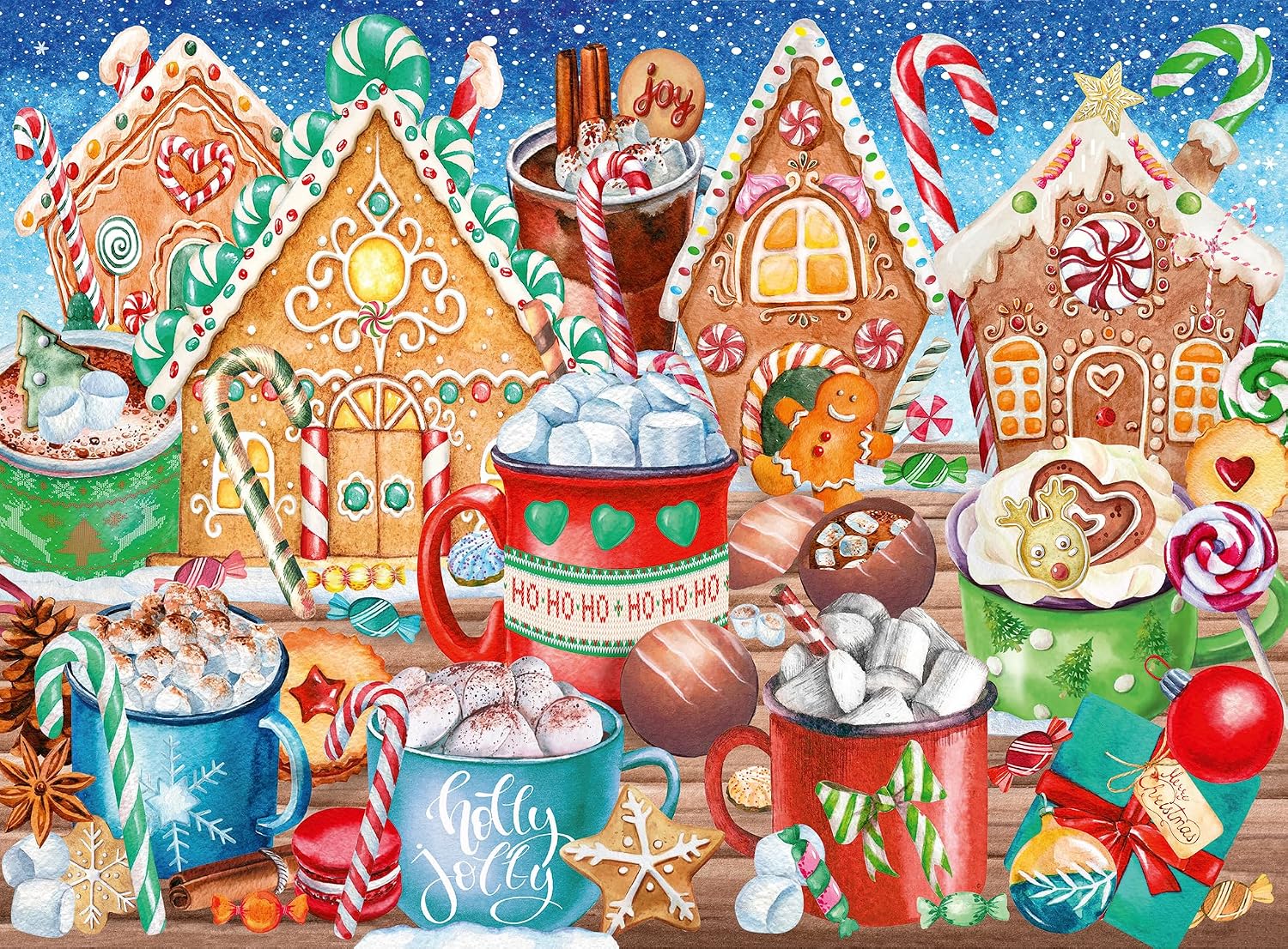 Sweet Christmas 200pc XXL Puzzle – Sir Troy's Toy Kingdom