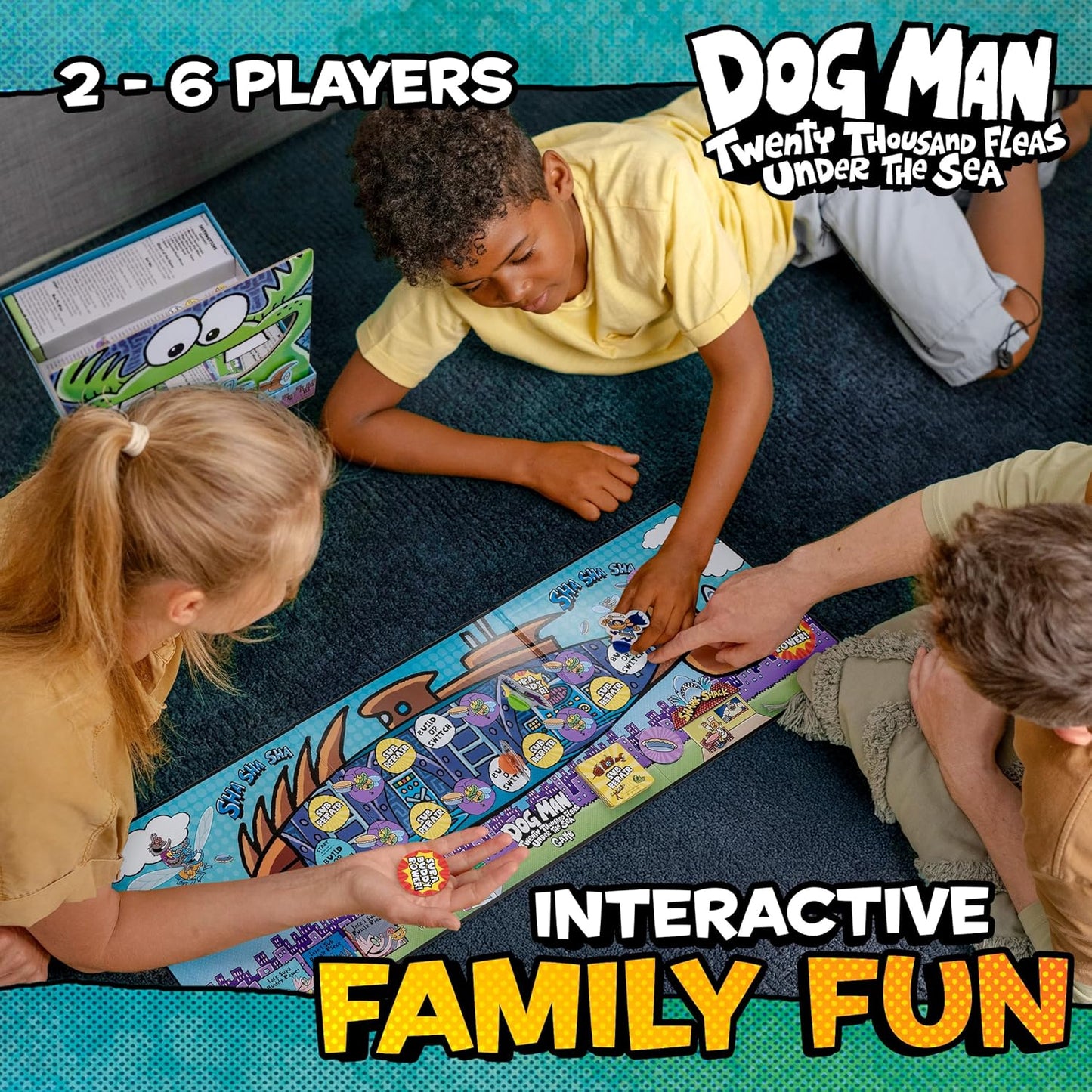 Dog Man Twenty Thousand Fleas Under Sea