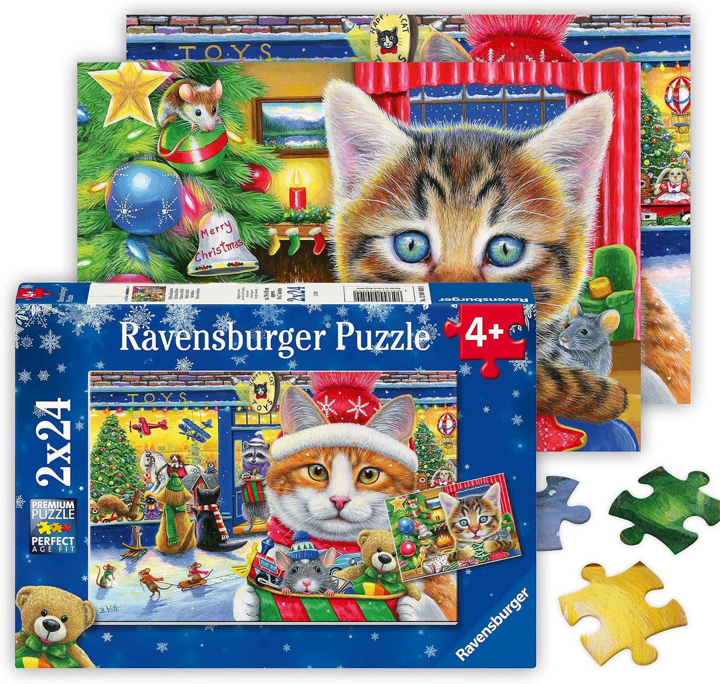 Christmas Kitties 2x24pcs