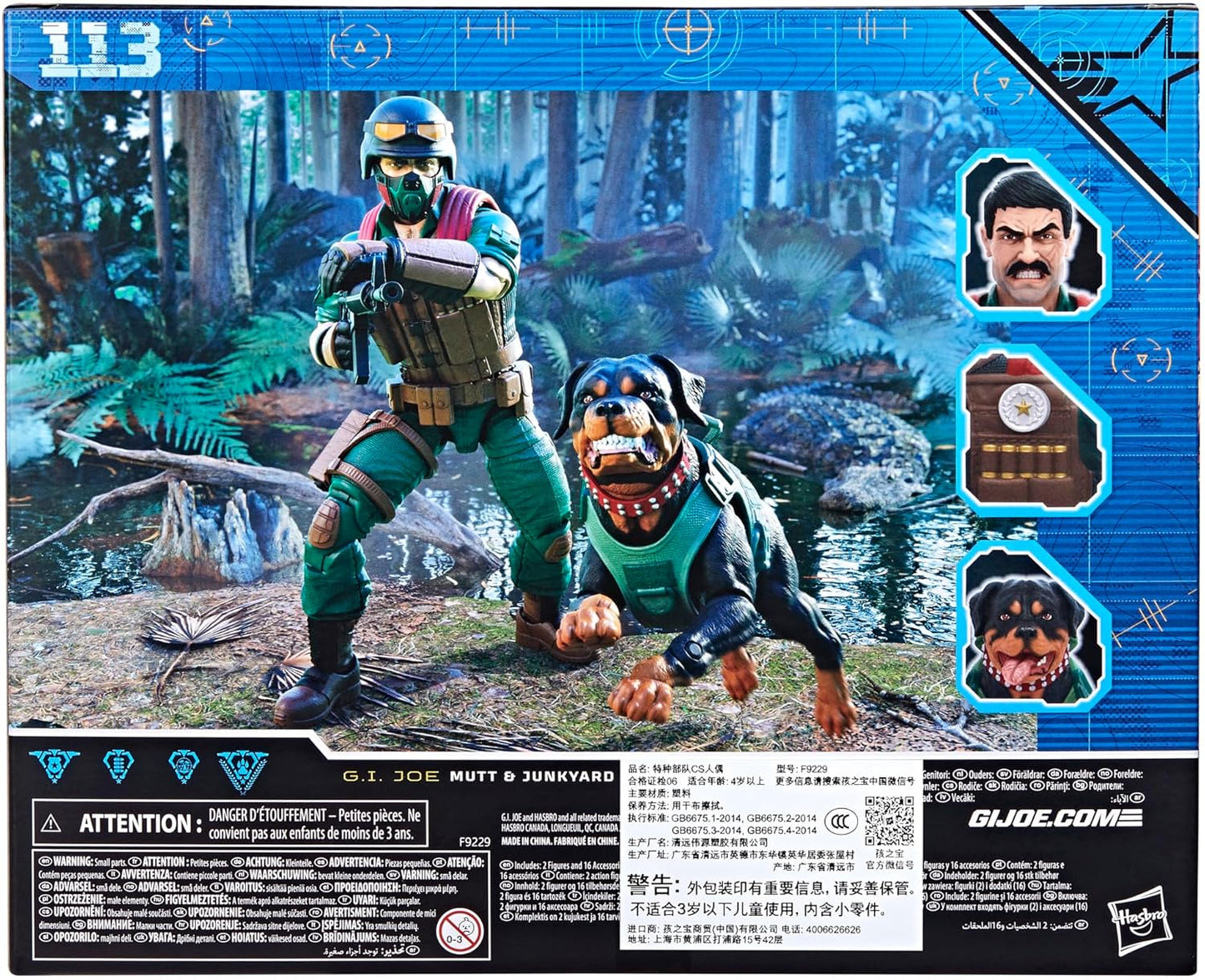 GI Joe Classified Mutt & Junkyard #113 (F9229)