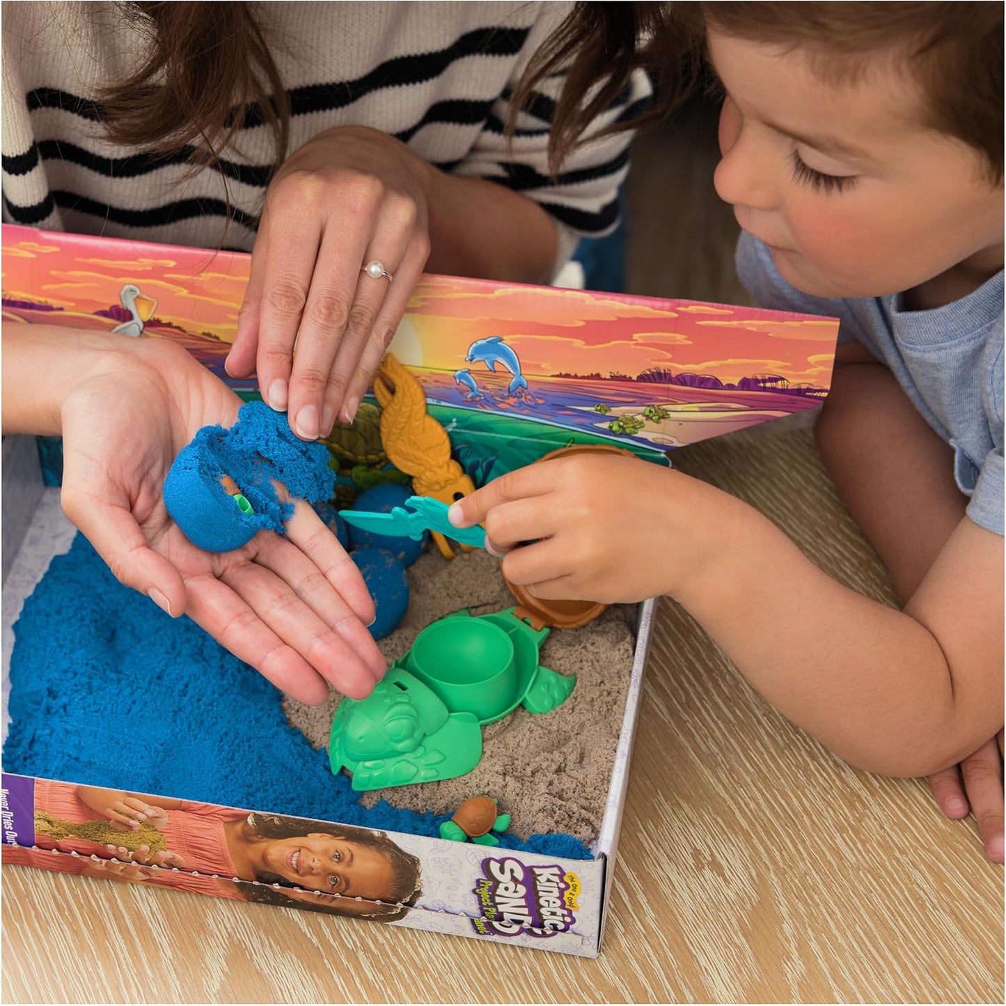 Kinetic Sand Project Planet Turtle Beach Playset