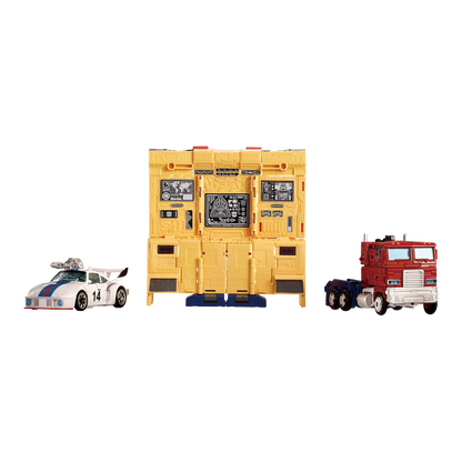 Transformers Dramatic Capture Series DCS-2 Autobot Headquarters Jazz, Mainframe, and Optimus Prime Set