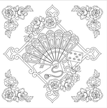 Adult Coloring Book Ephemera