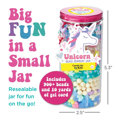 Bead Jewelry Jar Assorted