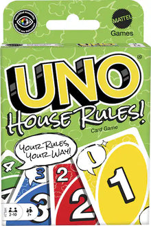 UNO House Rules (colorblind accessible)