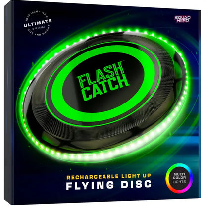 Rechargeable Light-Up Flying Disc