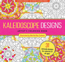 Adult Coloring Book Kaleidoscope Designs