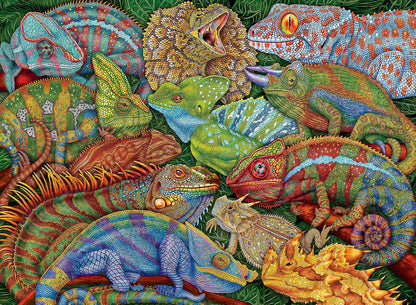Riveting Reptiles 300 Pc Puzzle