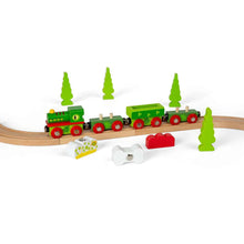 Dinosaur Railway Engine and Train Cars
