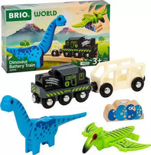 BRIO WORLD Dinosaur Battery Train