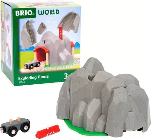 Brio Dynamite Mountain Tunnel