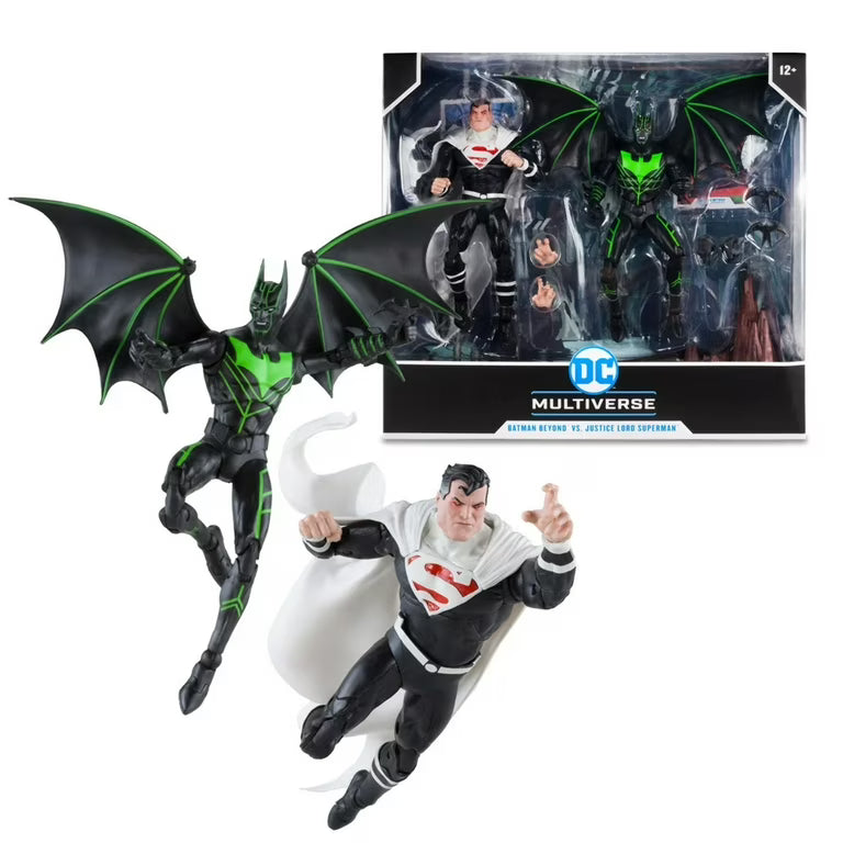 DC Multiverse Batman Beyond Vs. Justice Lord Superman