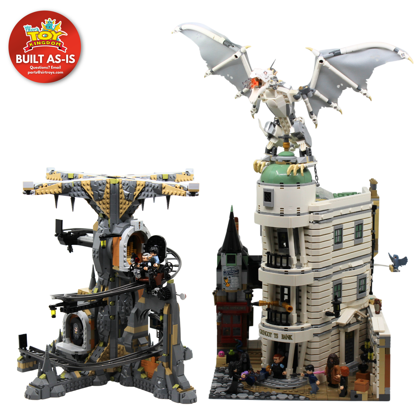 LEGO® Harry Potter™ Gringotts™ Wizarding Bank – Collectors' Edition (76417) BUILT AS-IS