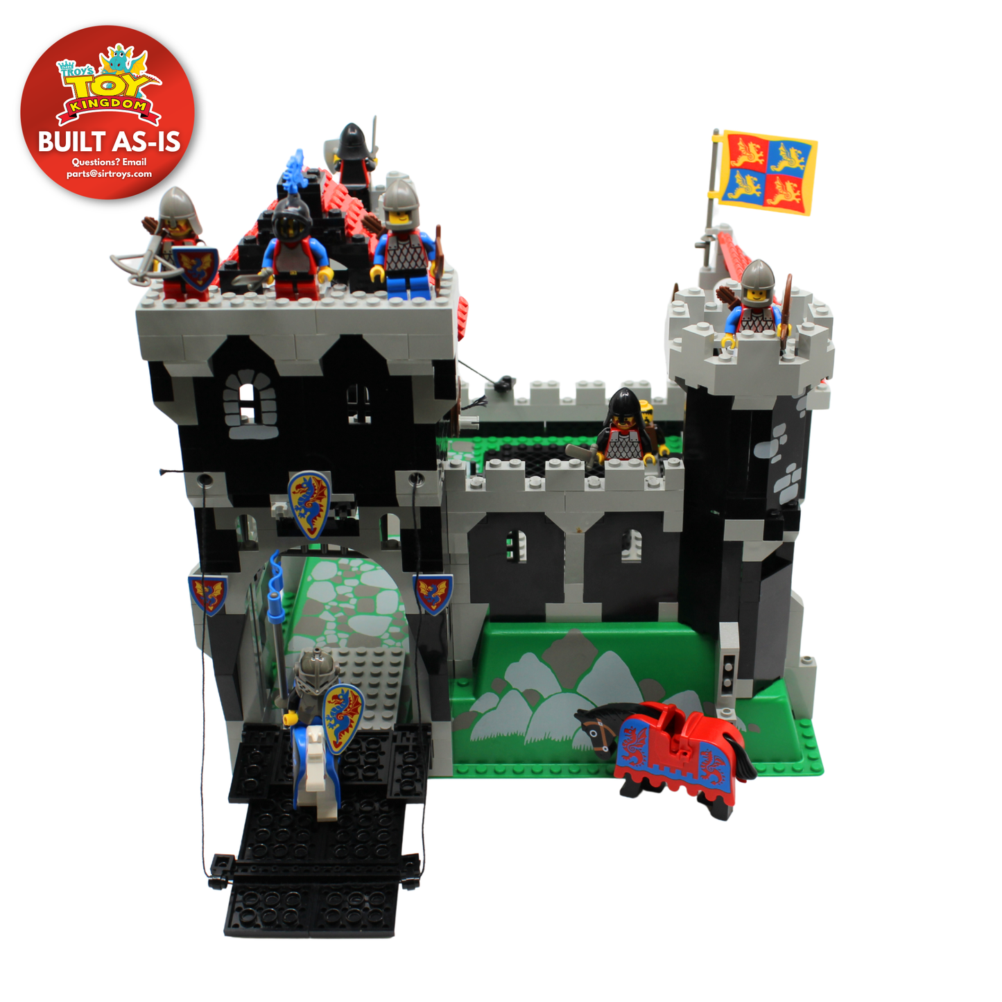 LEGO® Black Knight's Castle (6086) BUILT AS-IS
