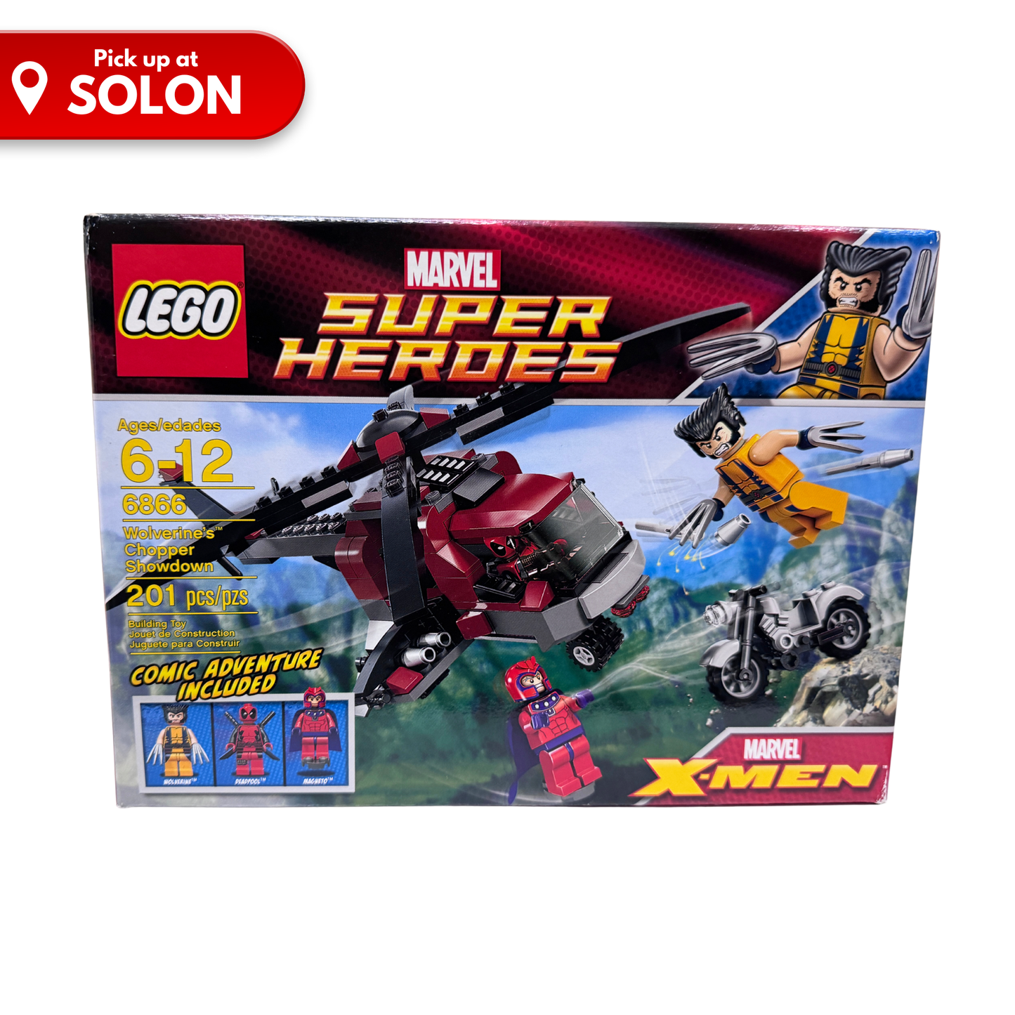 LEGO® Marvel Wolverine's Chopper Showdown (6866)