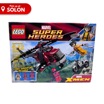 LEGO® Marvel Wolverine's Chopper Showdown (6866)