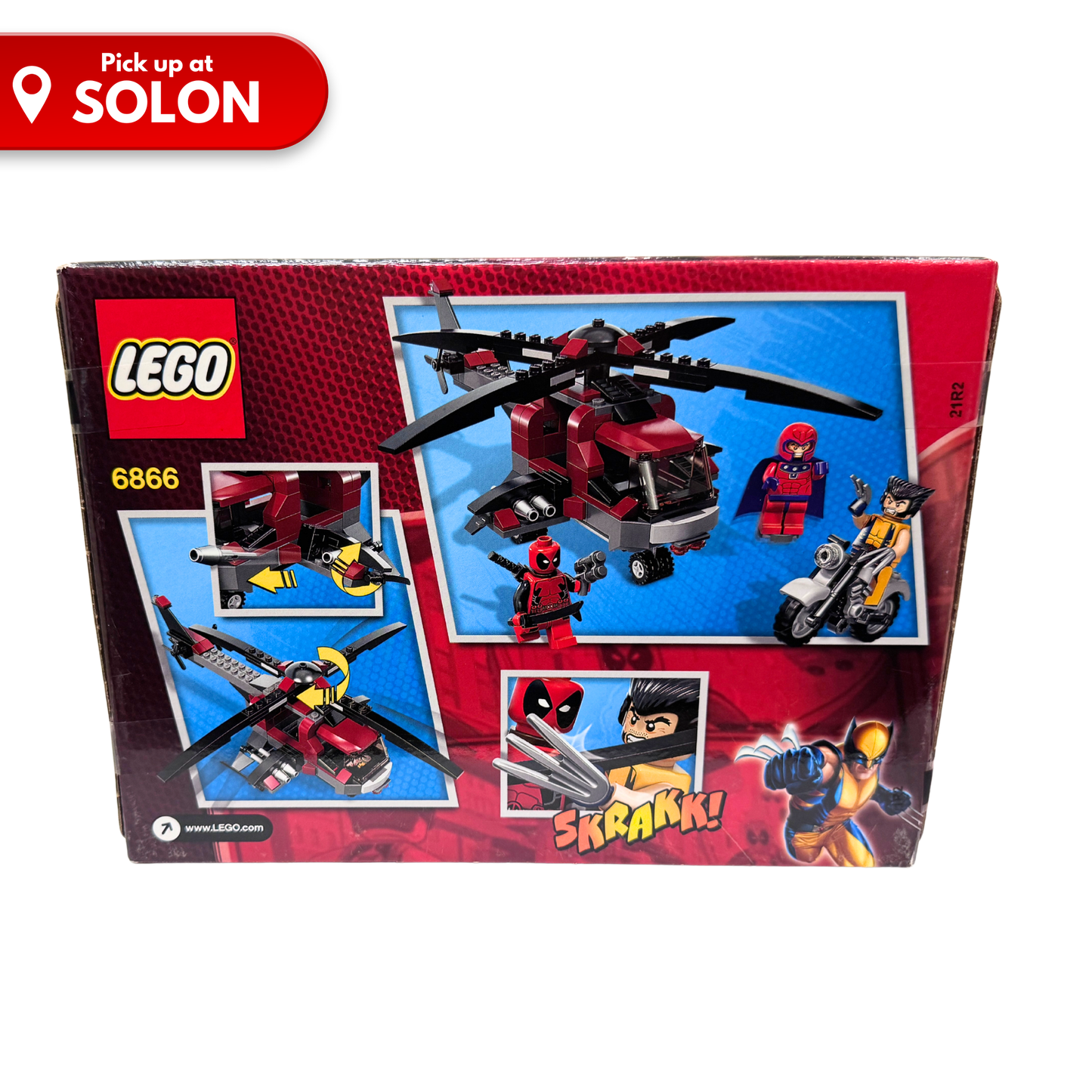 LEGO® Marvel Wolverine's Chopper Showdown (6866)