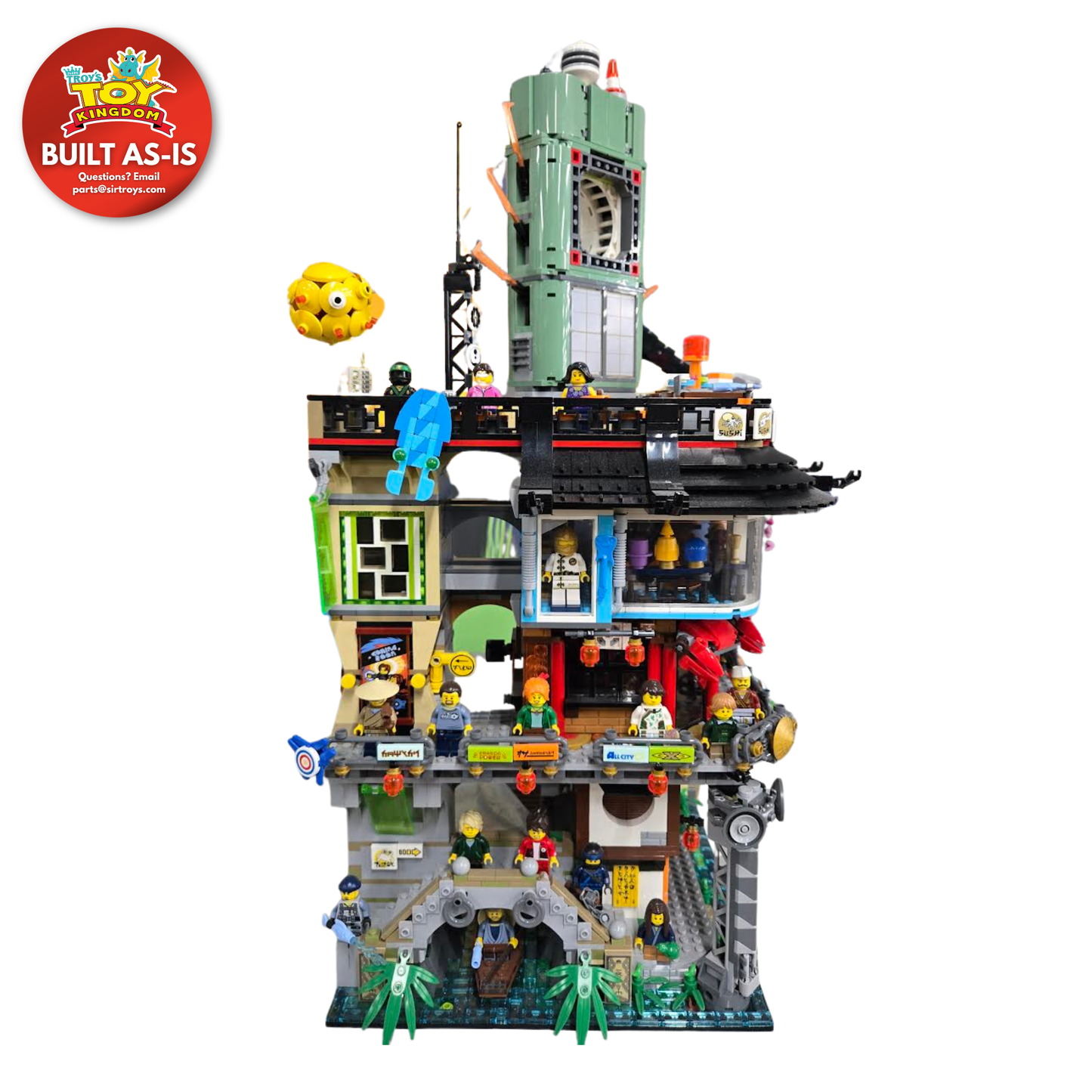 LEGO® NINJAGO® City (70620) BUILT AS-IS