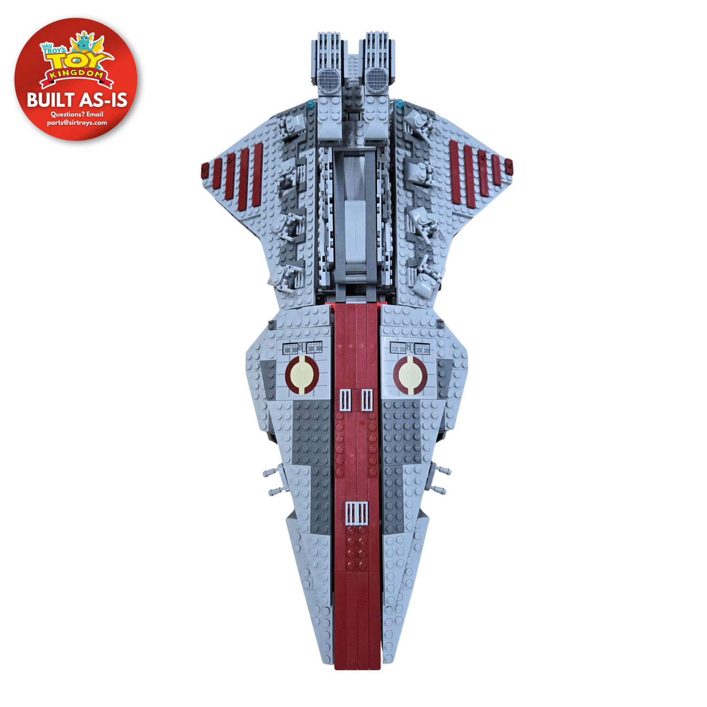 LEGO® Star Wars™ Venator-Class Republic Attack Cruiser (#8039) BUILT AS-IS