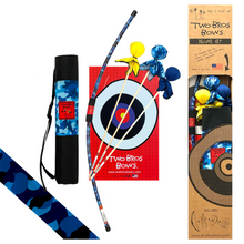 Blue_Camo_Bow_Yellow_Blue_Camo_and_Cobalt_Arrows_Blue_Camo_Quiver_Bag__Trifold_Target