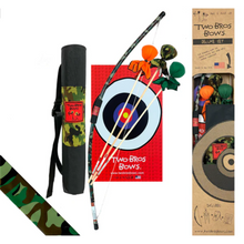 Camo_Bow_Camo_Green__Orange_Arrows_Camo_Quiver_Bag__Trifold_Target